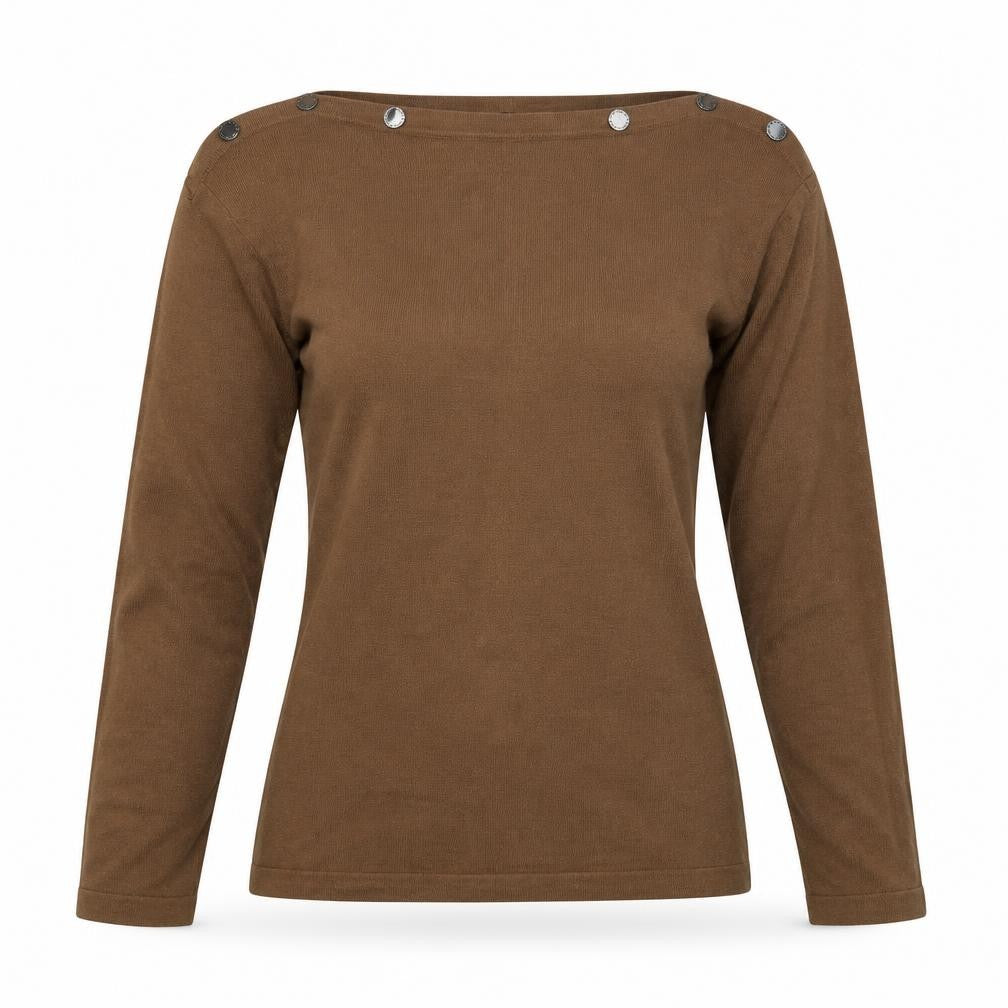 Star Womens Brown   Pullover Jumper Size 8