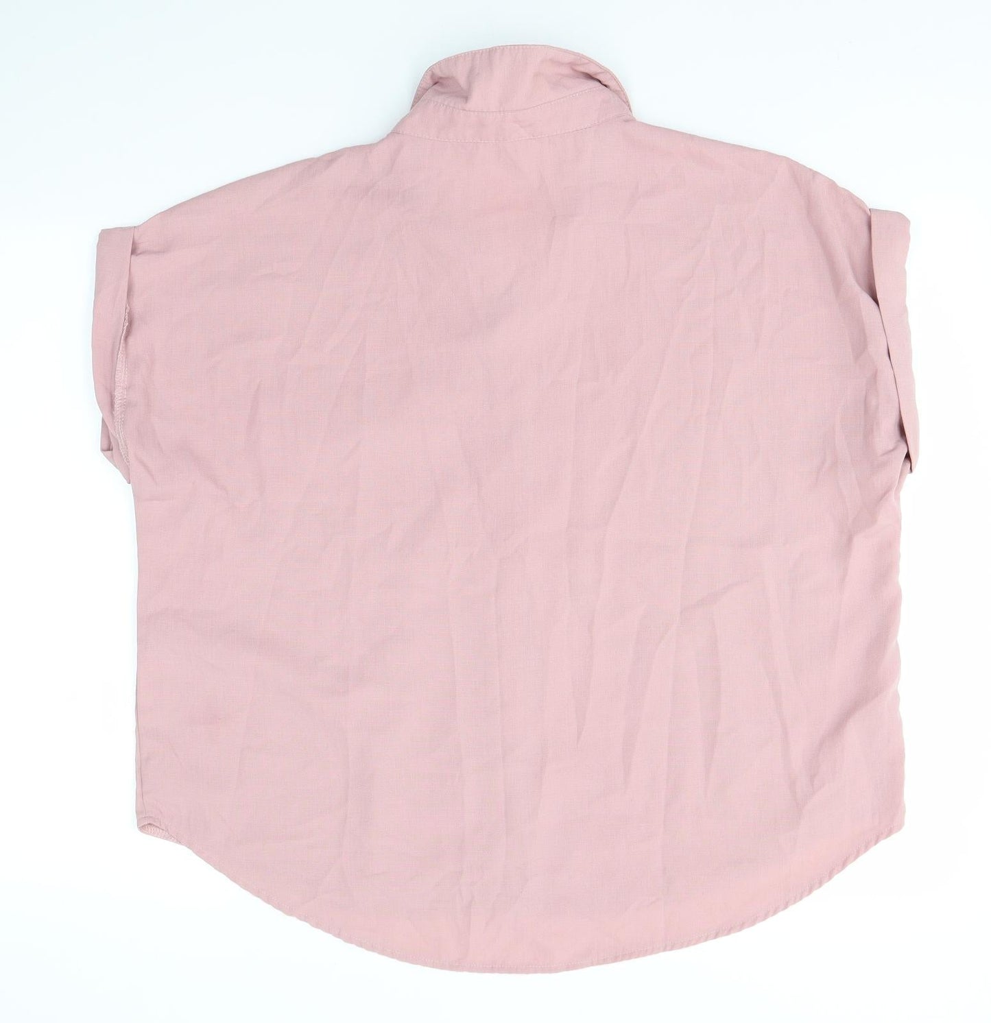 SheIn Womens Pink   Basic Button-Up Size XL