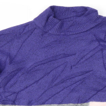 Marks & Spencer Womens Blue   Pullover Jumper Size S