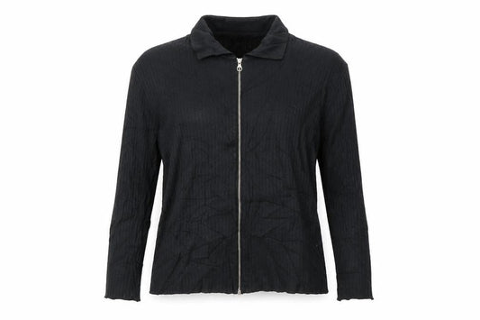 Next Womens Black   Full Zip Jumper Size L