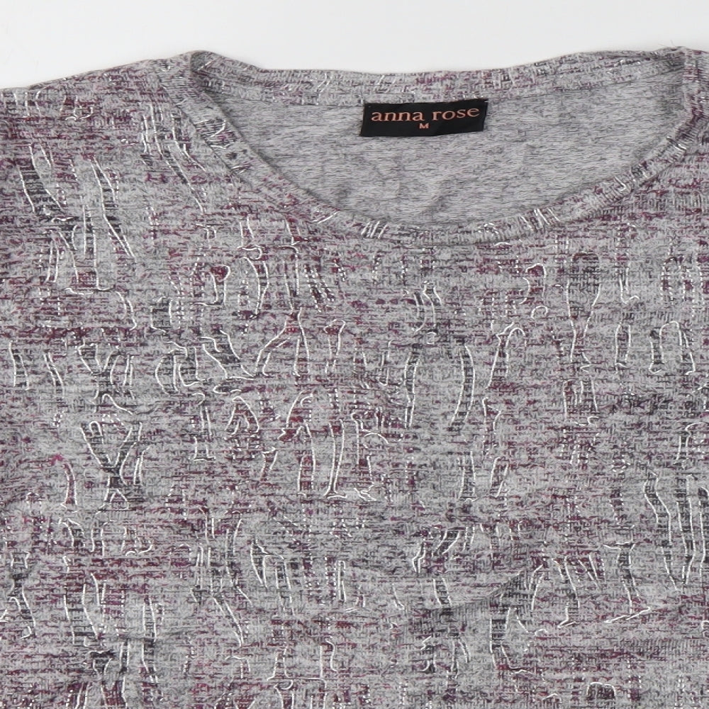 Anna Rose  Womens Purple   Pullover Jumper Size M