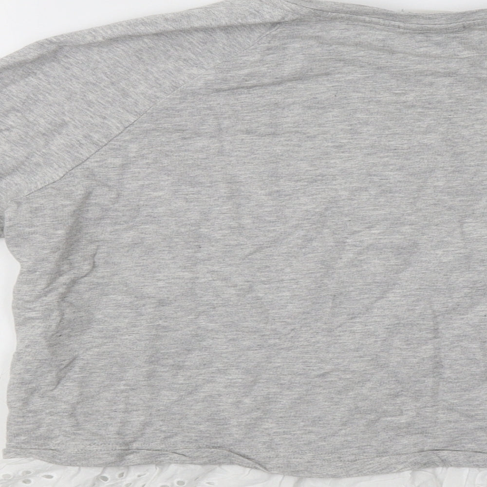 JDY Womens Grey   Pullover Sweatshirt Size S