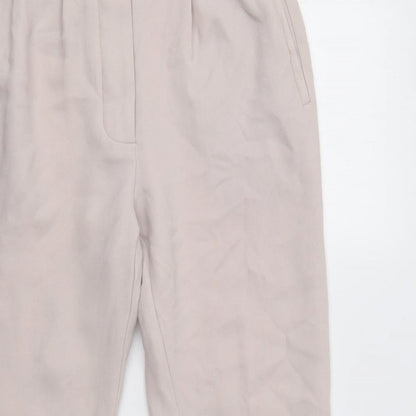 Topshop Womens Beige   Dress Pants Trousers Size 8 L28 in