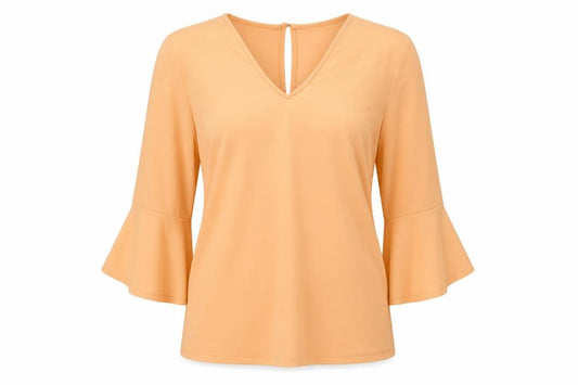 NEXT Womens Orange   Basic Blouse Size 8