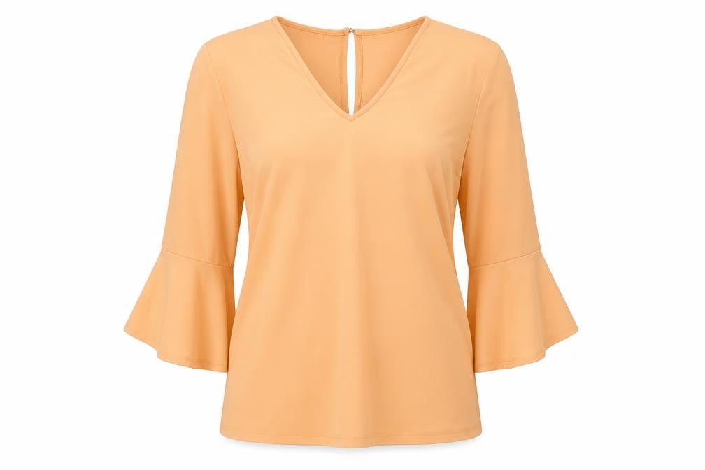 NEXT Womens Orange   Basic Blouse Size 8