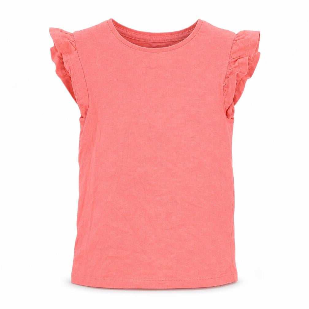 F&F Girls Red   Basic T-Shirt Size 5-6 Years