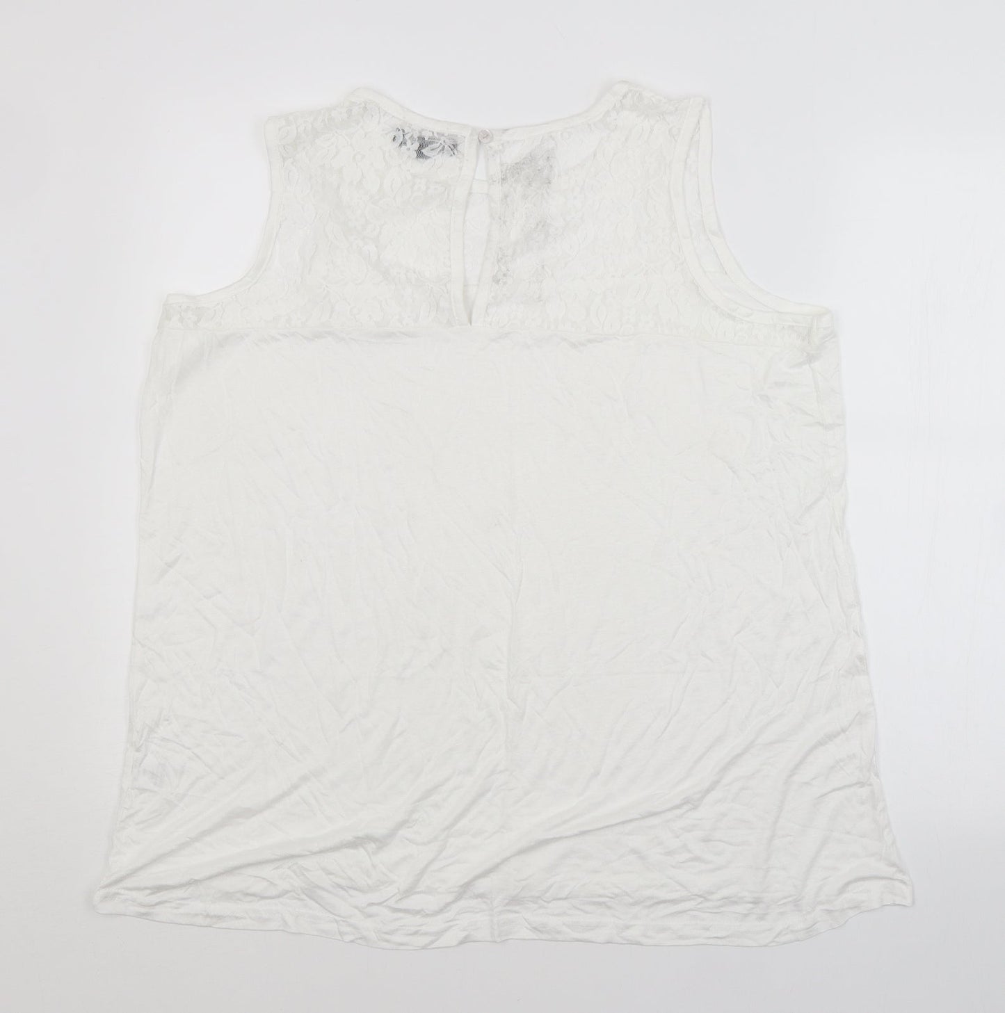 Studio Womens White   Basic Blouse Size 16