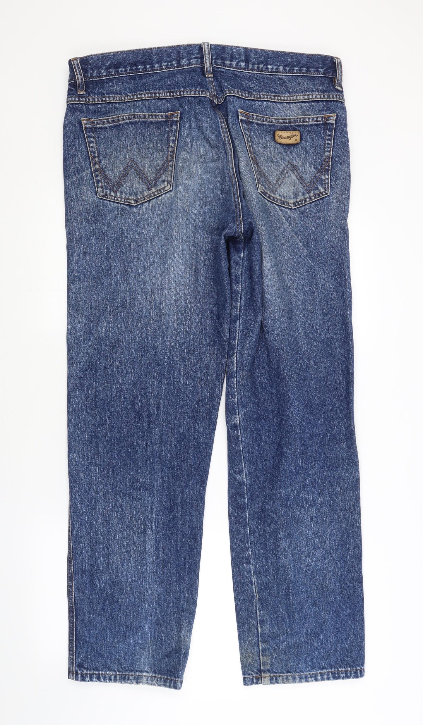 Preworn Womens Blue   Straight Jeans Size 38 in L32 in