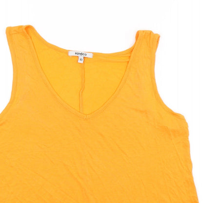 Pep&Co Womens Orange   Basic Tank Size 10