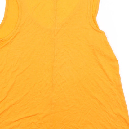 Pep&Co Womens Orange   Basic Tank Size 10