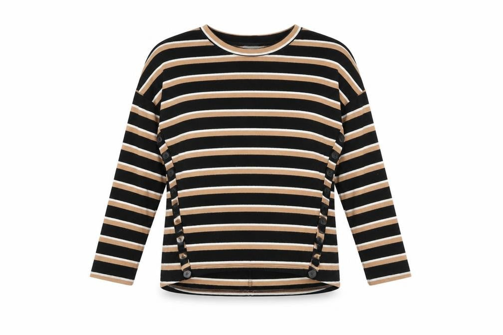 New Look Womens Multicoloured Striped  Pullover Jumper Size 12
