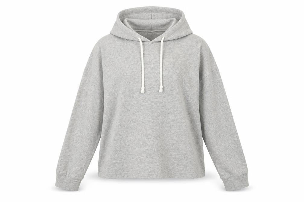 H&M Womens Grey   Pullover Hoodie Size S