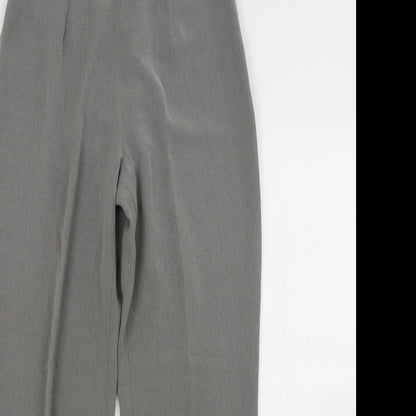 Next Womens Grey   Trousers  Size 8 L26 in