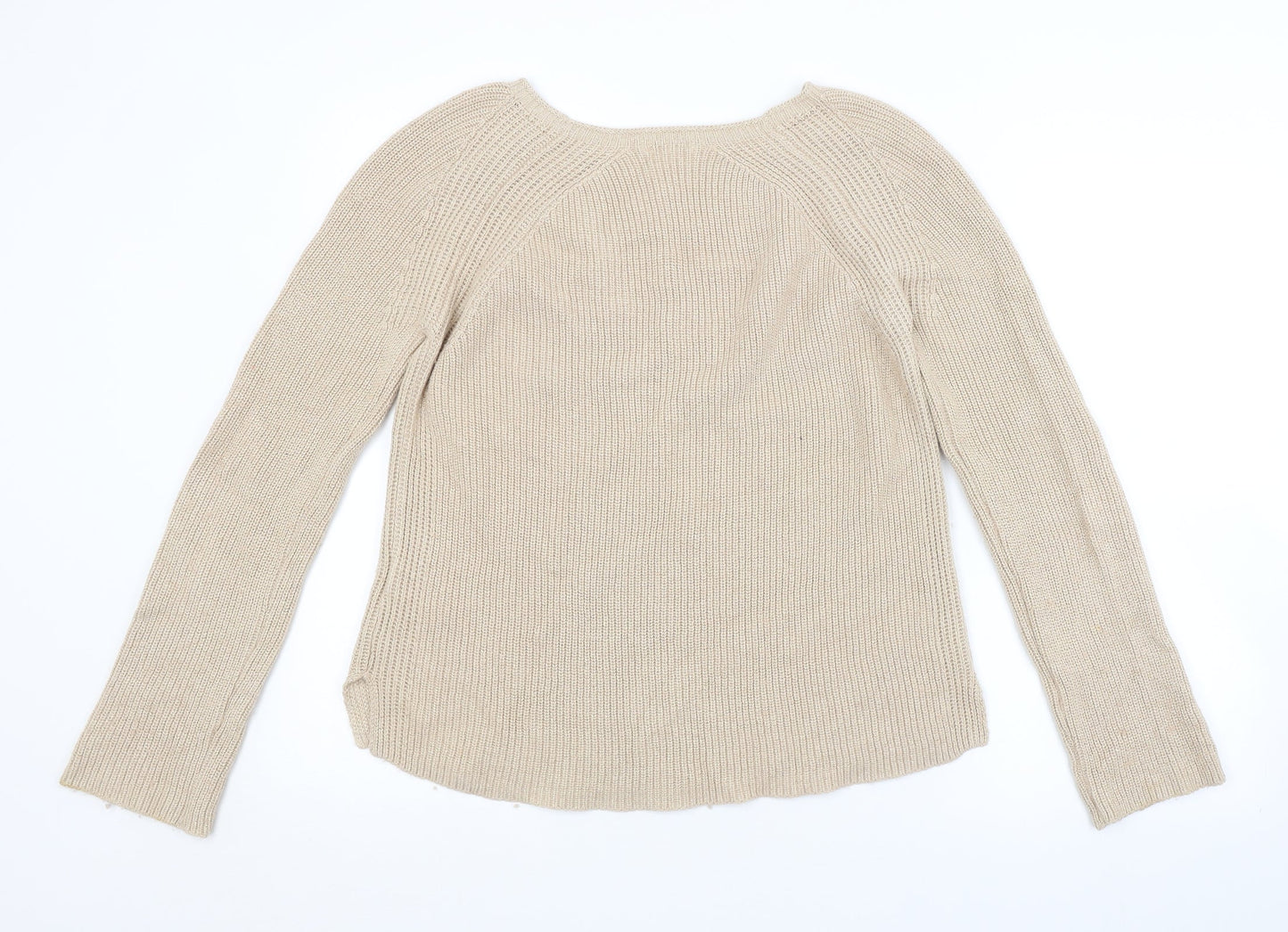 Preworn Womens Gold   Pullover Jumper Size S