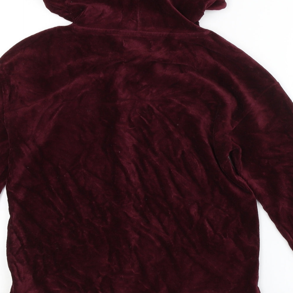 Papaya Womens Purple   Pullover Hoodie Size XS