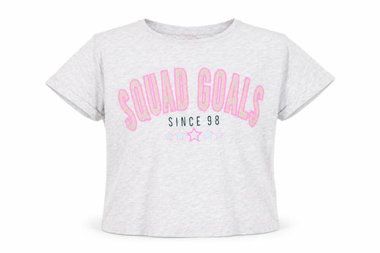 Primark Girls Grey   Basic T-Shirt Size 11-12 Years