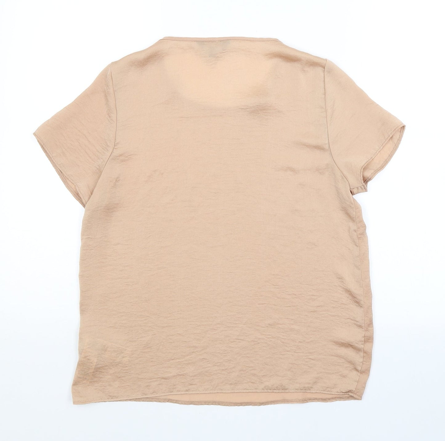 New Look Womens Brown   Basic Blouse Size 8