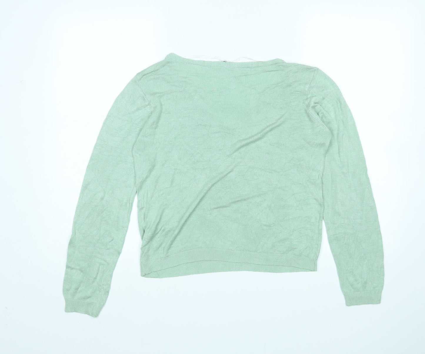 Vera Moda Womens Green   Pullover Jumper Size L
