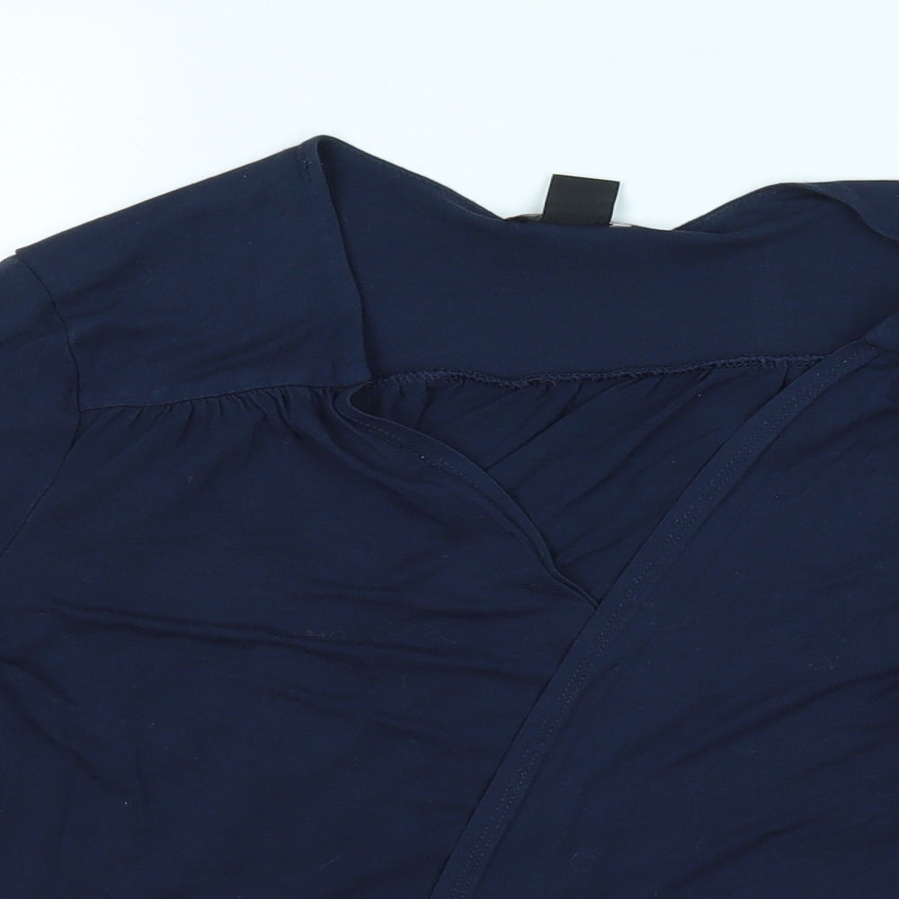 H&M Womens Blue   Cardigan Jumper Size S