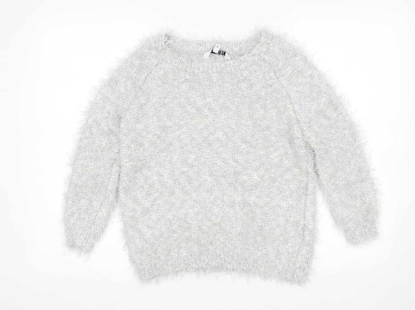 Debenhams Womens Silver   Pullover Jumper Size 14