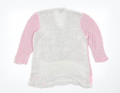 Casamia Womens Multicoloured Pullover Jumper Size L