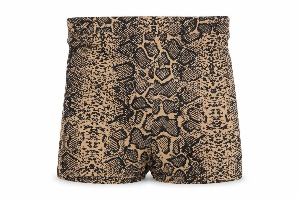 PRETTYLITTLETHING Womens Multicoloured Animal Print  Hot Pants Shorts Size 6
