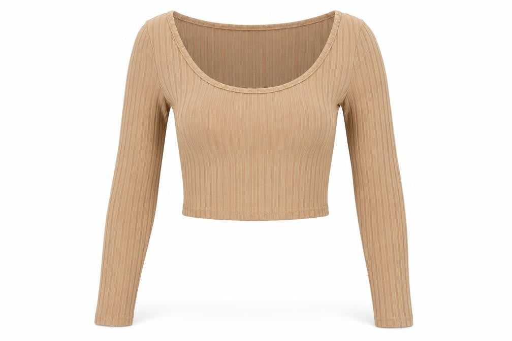 SHEIN Womens Brown   Cropped T-Shirt Size XS
