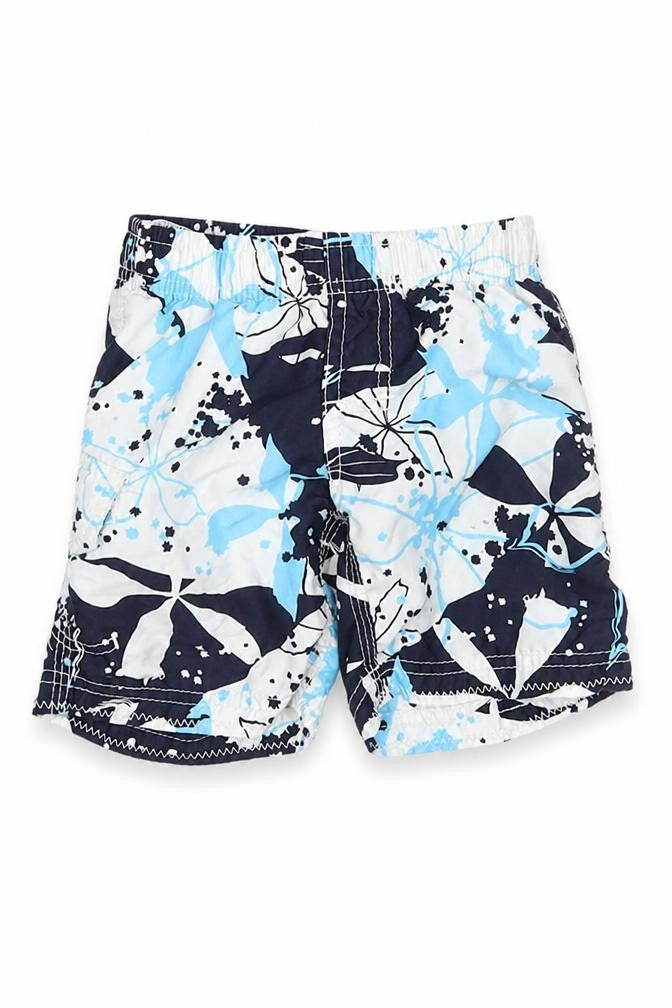 Platypus Boys Multicoloured Floral  Sweat Shorts Size 2 Years - Swim Shorts