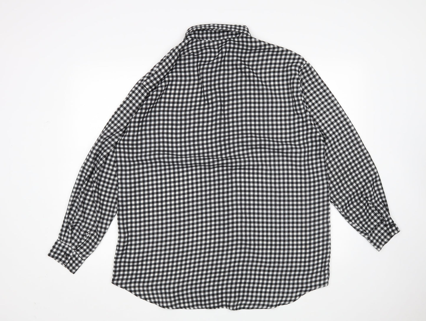 Boohoo Womens Multicoloured Check  Shirt Dress  Size M