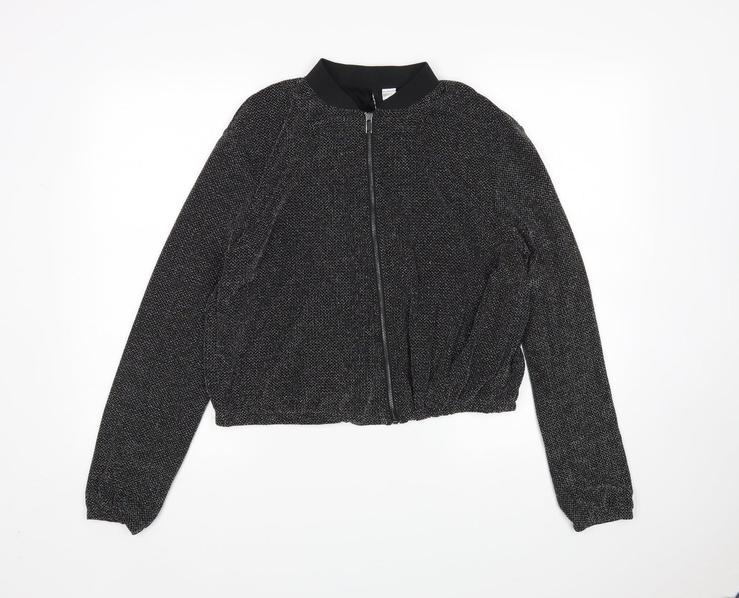 H&M Womens Silver   Jacket  Size 16