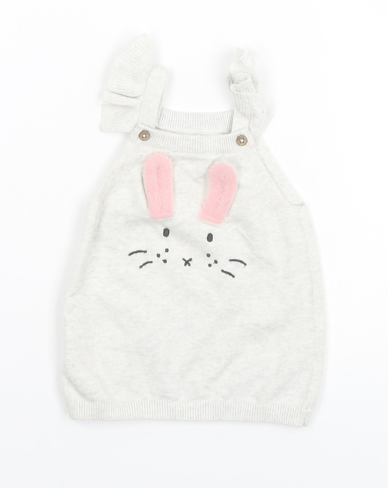 O.C. Sweaters Girls Grey   A-Line    - Bunny