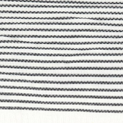 Divided Womens White Striped  Pullover Jumper Size 10