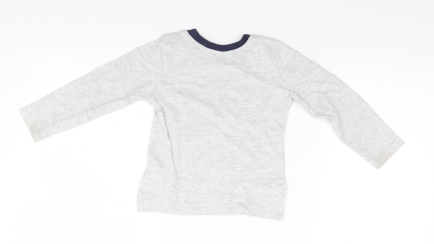 Primark Girls White   Basic T-Shirt Size 2 Years  - Cool Like Mum