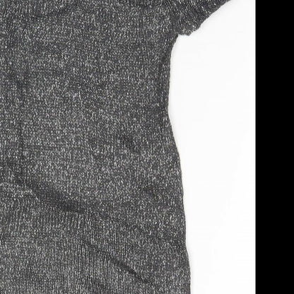 Jillian's Closet Womens Silver   Pullover Jumper Size 4