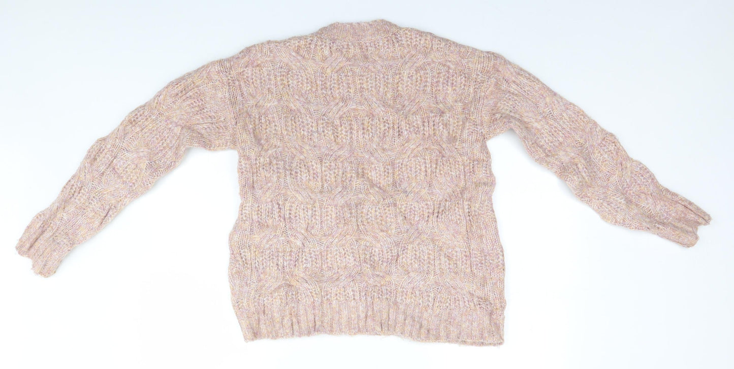 Per Una Womens Beige   Pullover Jumper Size M