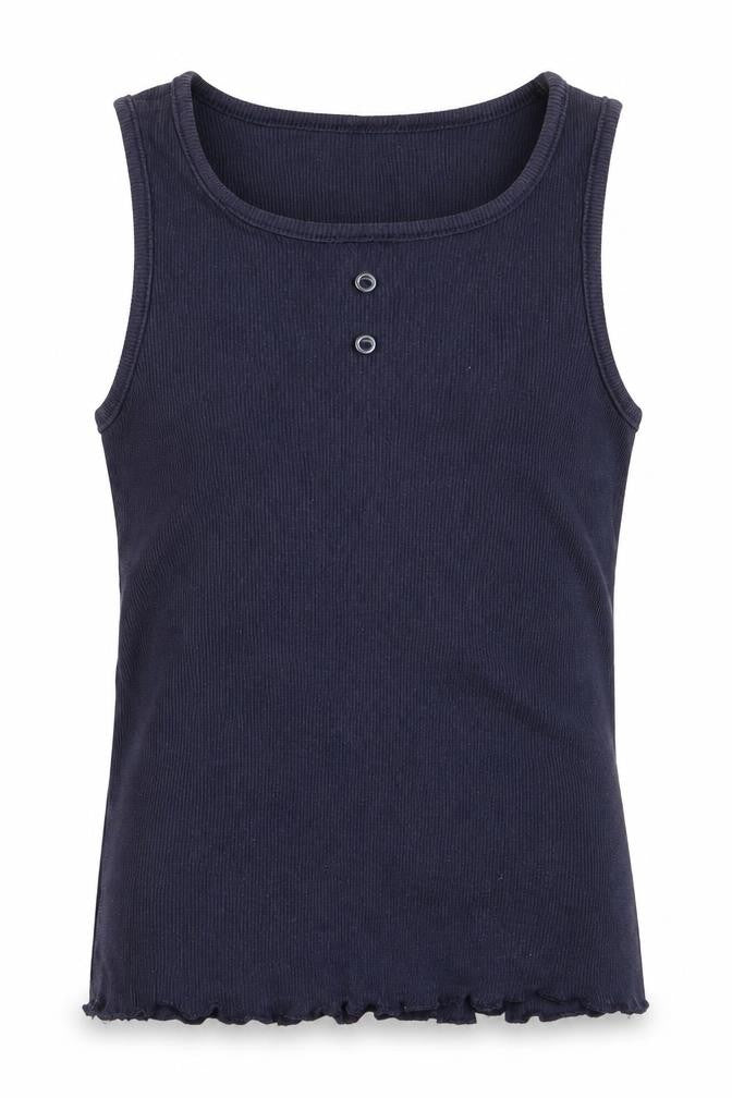 H&M Girls Blue   Basic Tank Size 3-4 Years