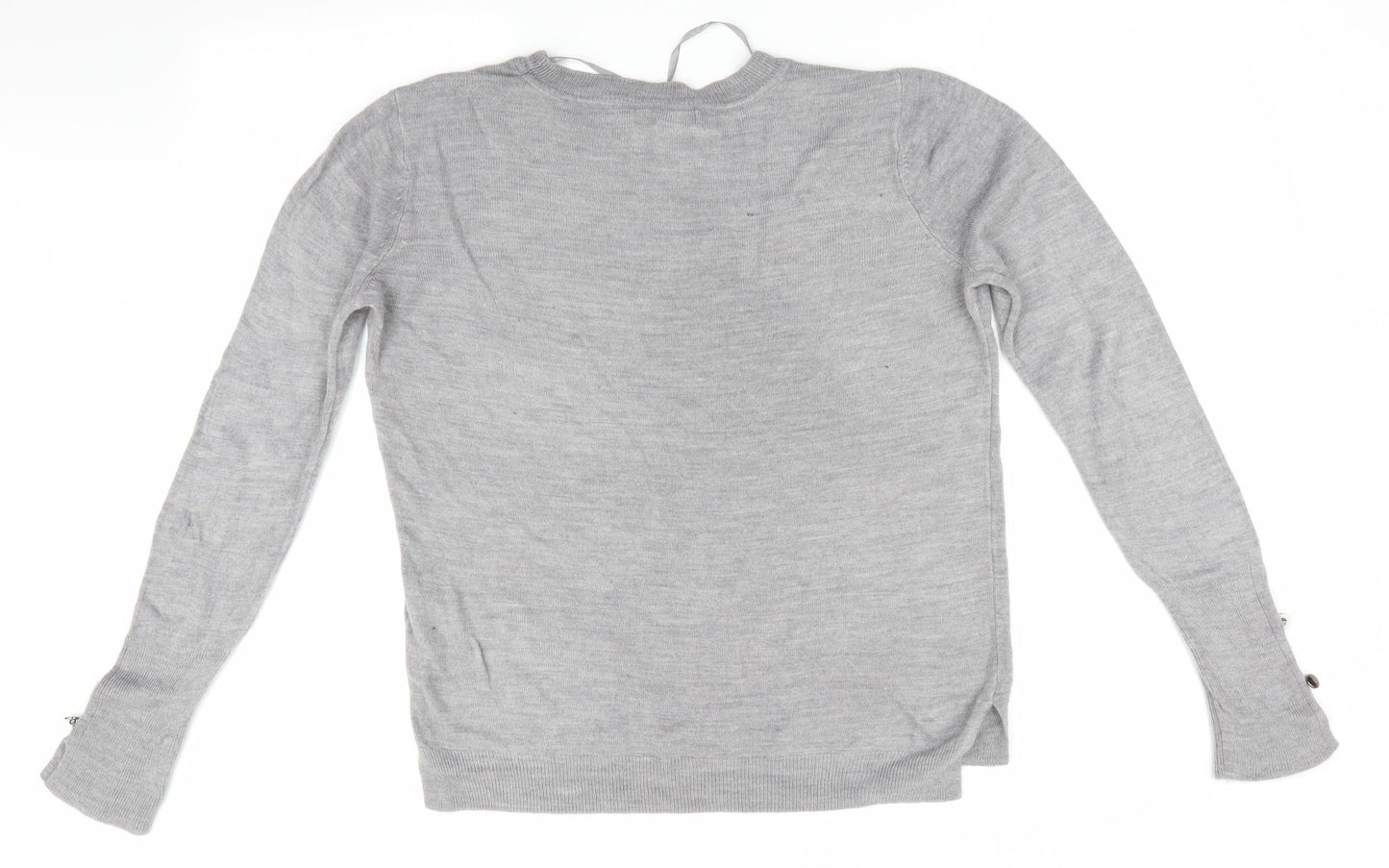 Primark Womens Grey   Pullover Jumper Size S