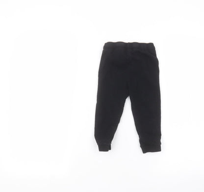 Preloved Disney Baby Black   Sweatpants Trousers Size 12-18 Months - Back
