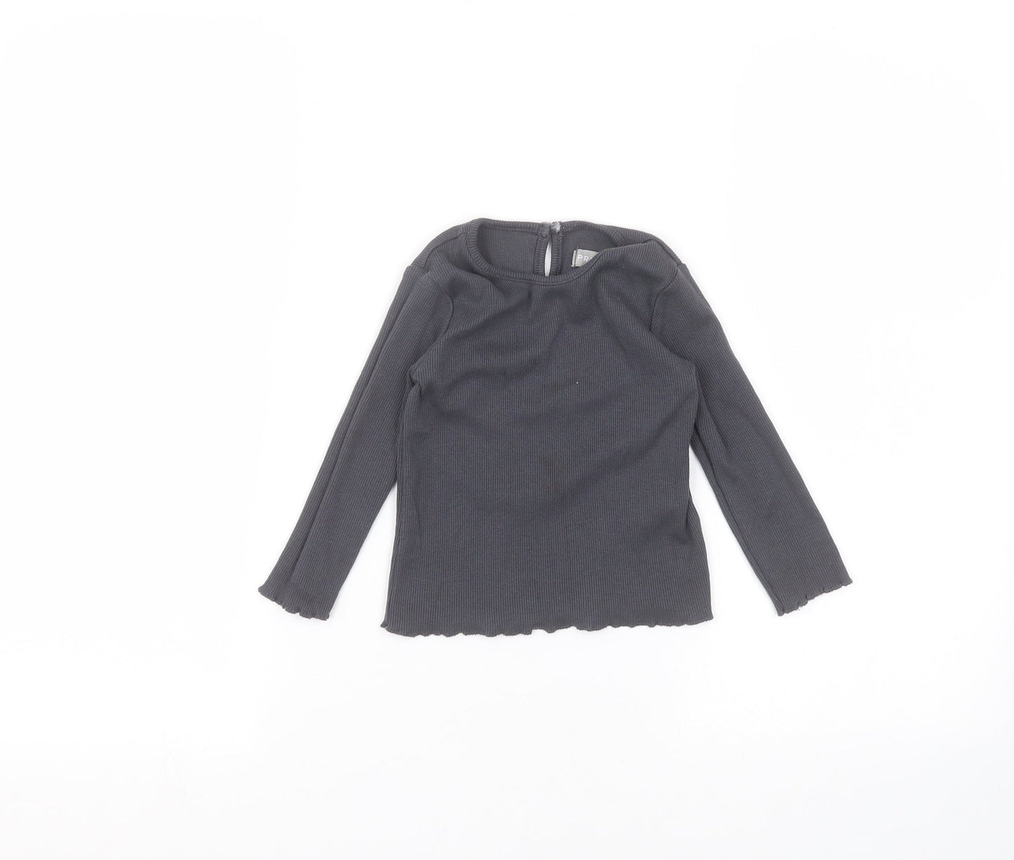 Primark Baby Black   Basic T-Shirt Size 18-24 Months