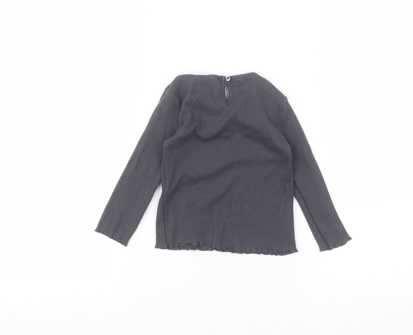 Primark Baby Black   Basic T-Shirt Size 18-24 Months