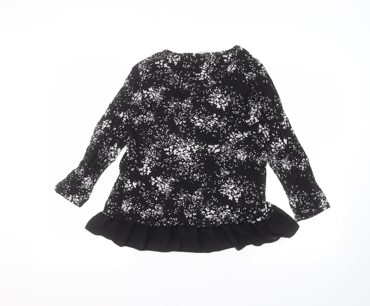 TU Womens Black   Basic T-Shirt Size 10
