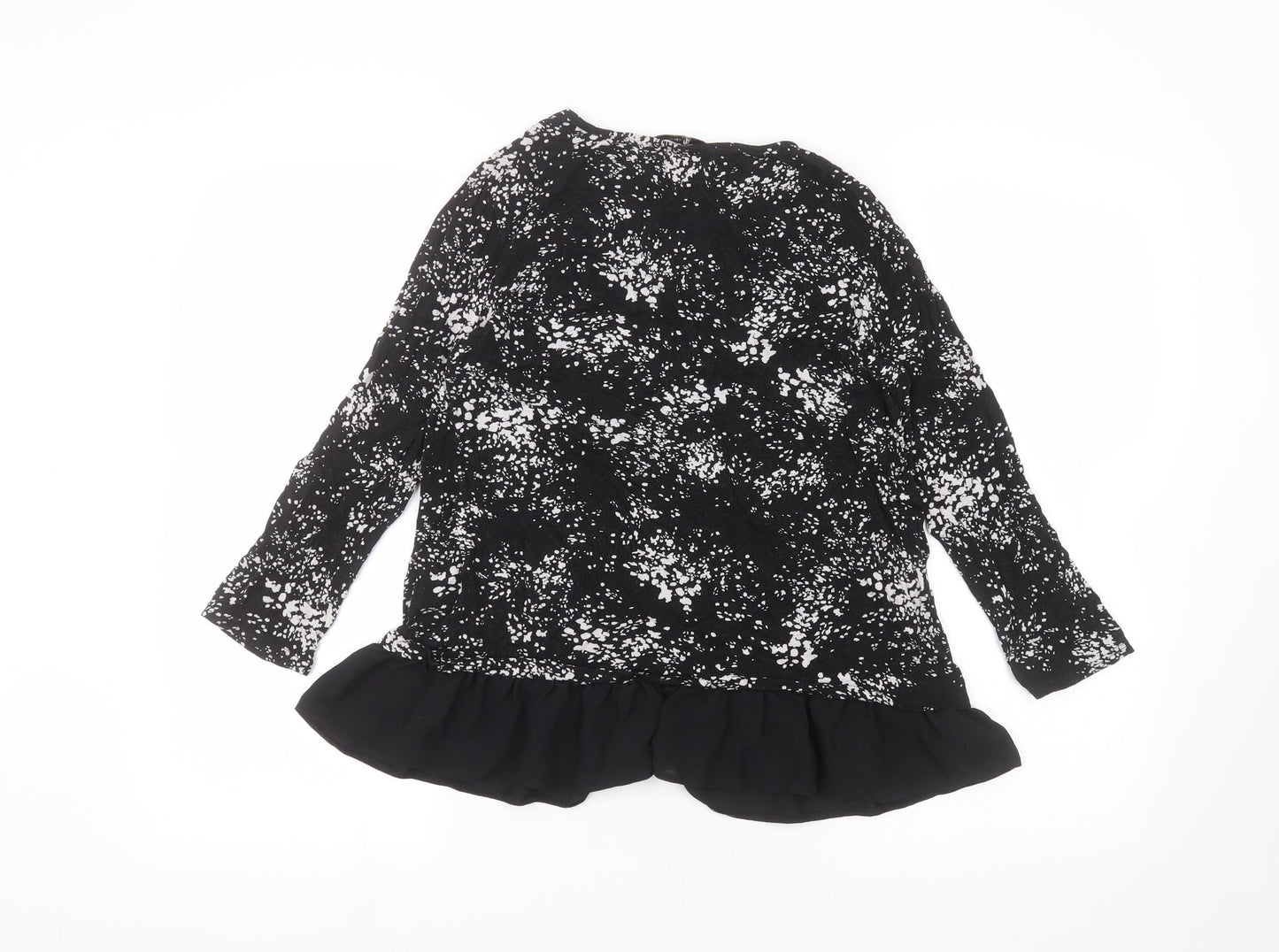 TU Womens Black   Basic T-Shirt Size 10