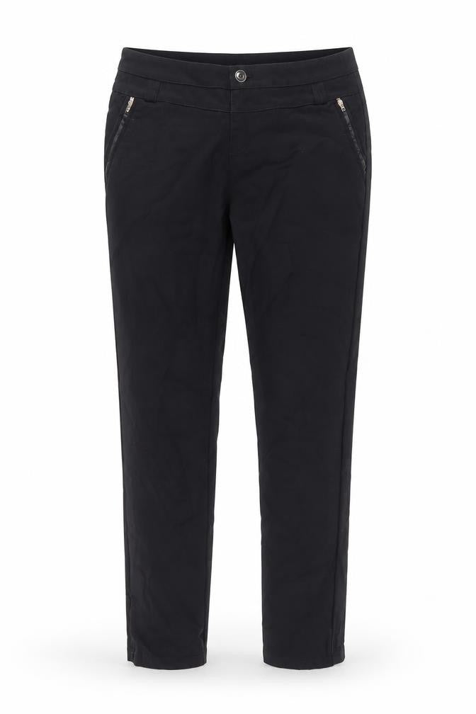 Preworn Womens Black   Trousers  Size L L30 in