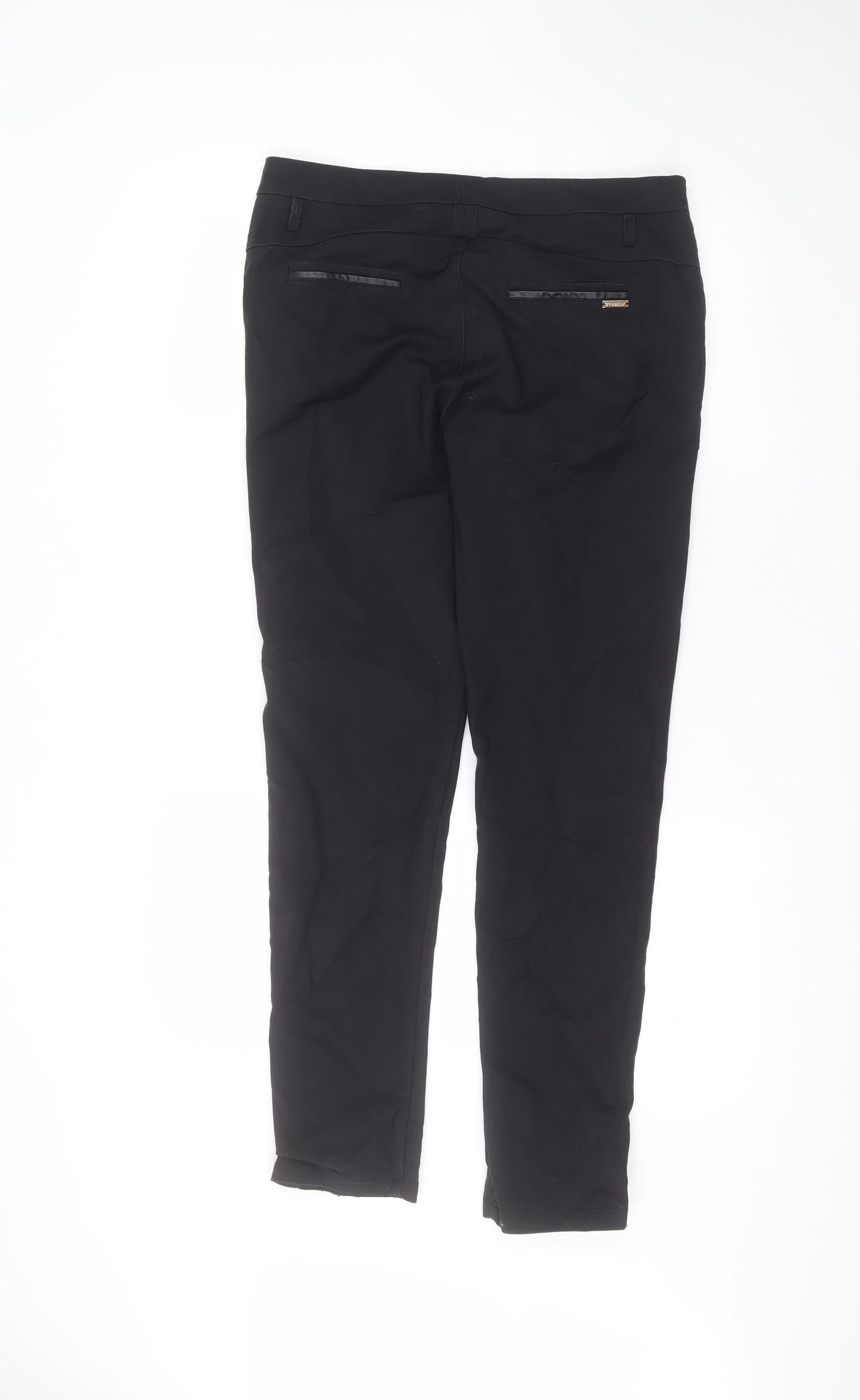 Preworn Womens Black   Trousers  Size L L30 in