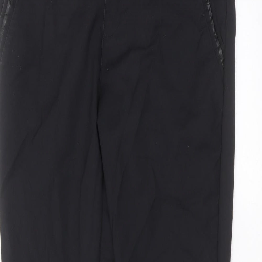 Preworn Womens Black   Trousers  Size L L30 in