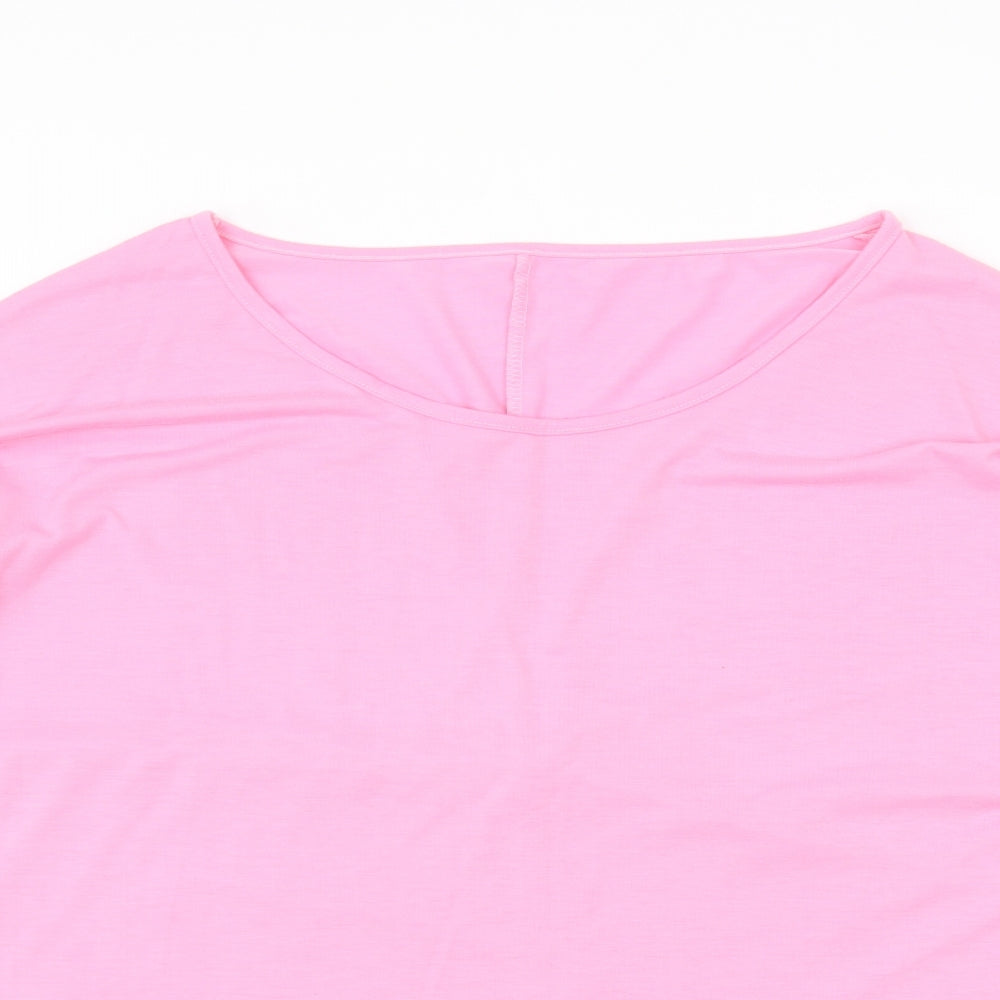 Preworn Womens Pink   Basic T-Shirt Size M