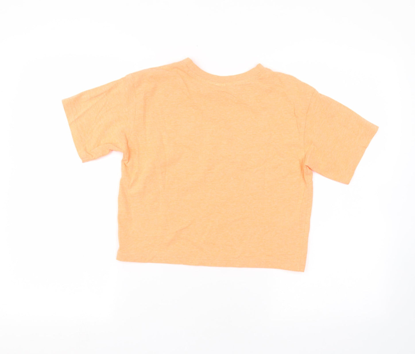 H&M Girls Orange   Basic T-Shirt Size 11-12 Years