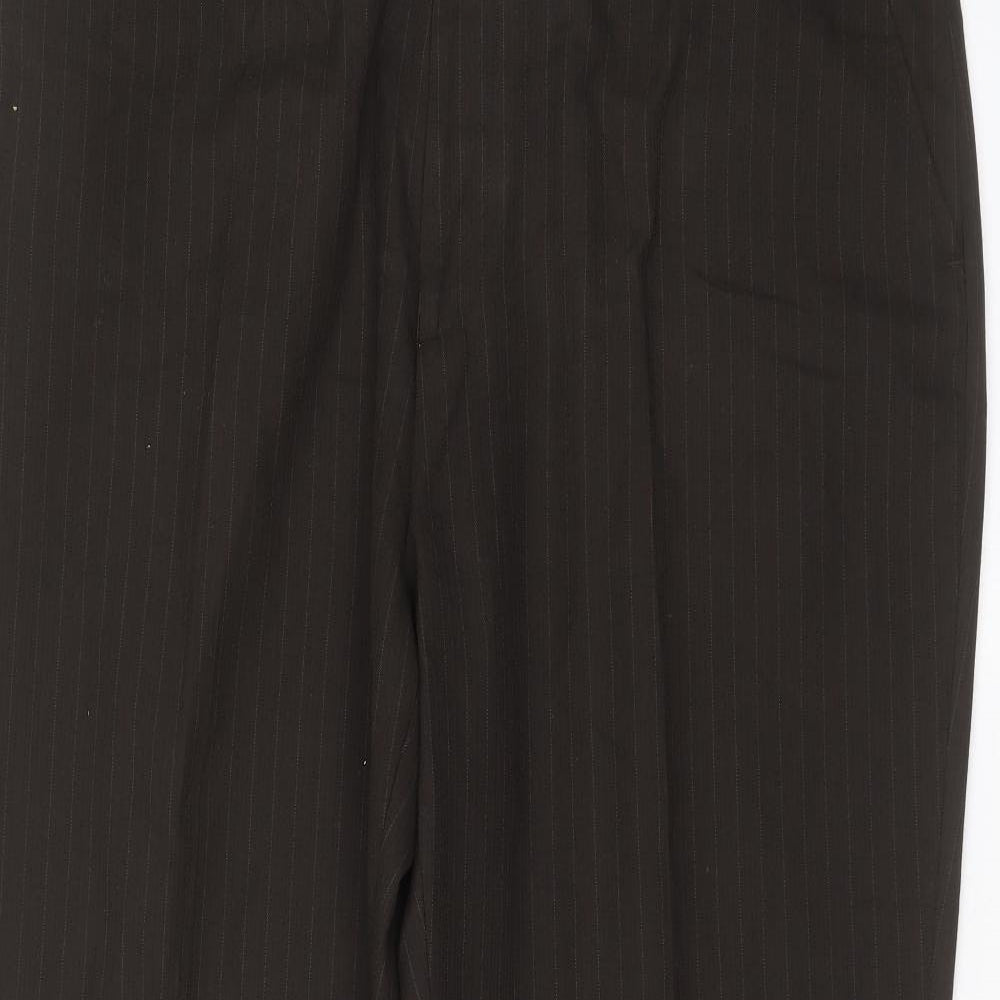 Debinhams Womens Brown   Dress Pants Trousers Size 42 in L30 in
