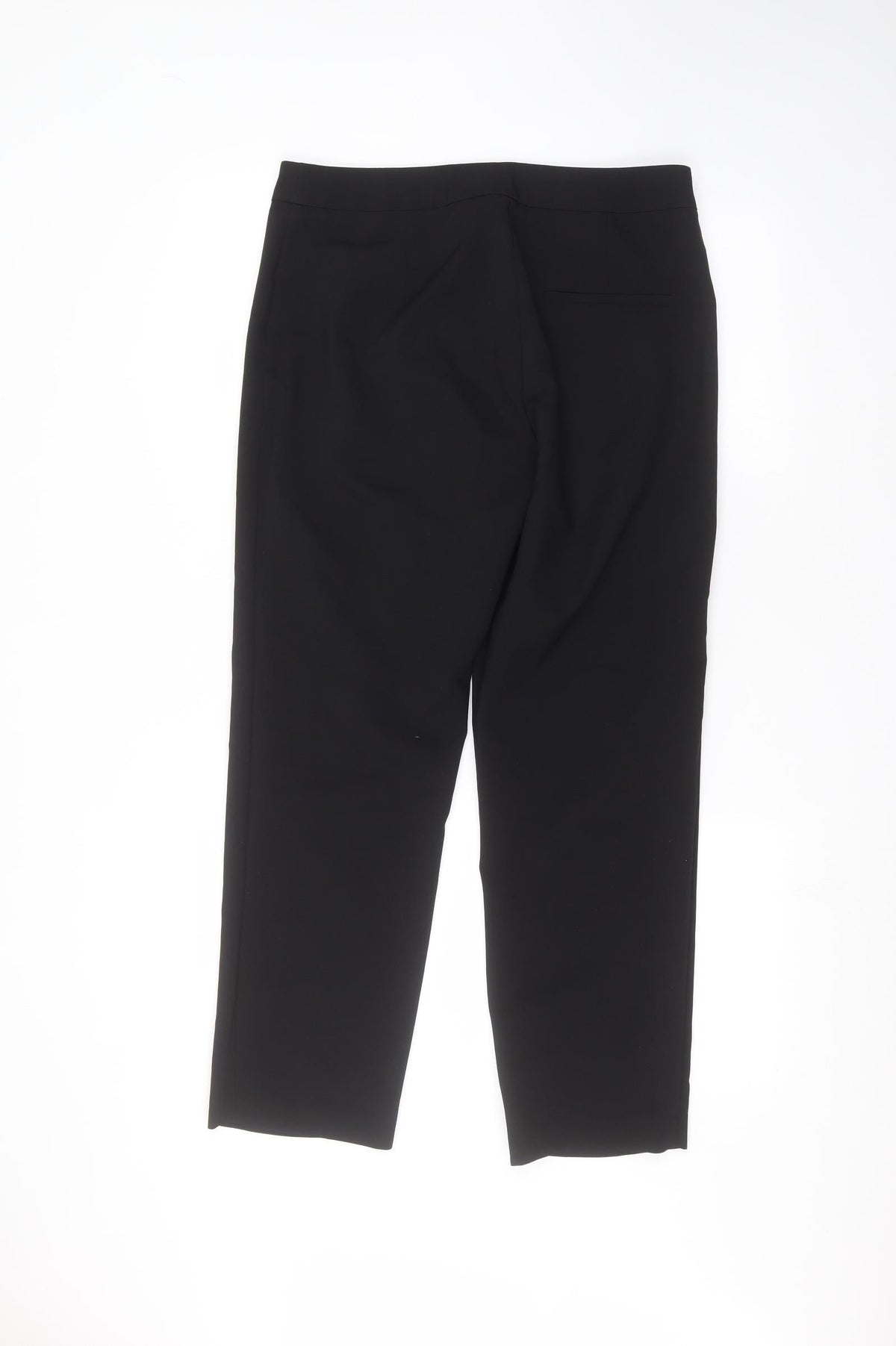 Papaya Womens Black   Trousers  Size 10 L27 in