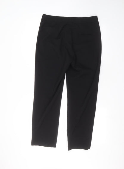 Papaya Womens Black   Trousers  Size 10 L28 in